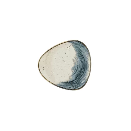 Stonecast Accents Blueberry Triangel Teller 26.5cm