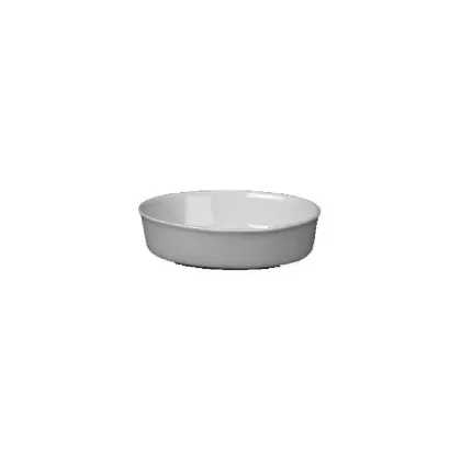 Porzellan Backform oval Gutshof 17.5x12.5cm H5.5 cm