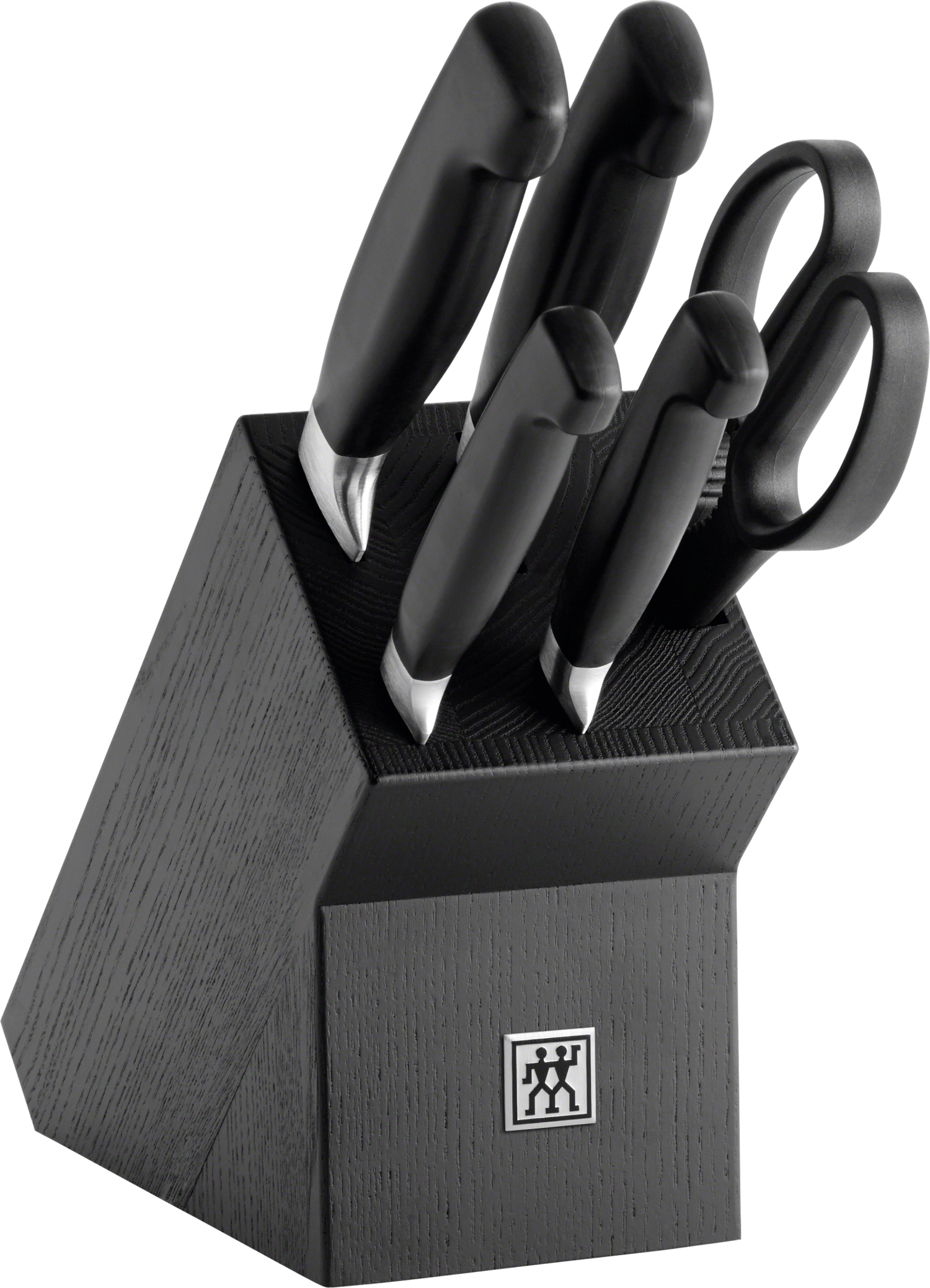 6tlg Four Star Messerblock Lady Block schwarz