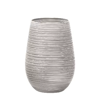 Twister meets Elements Longdrinkbecher 465ml, Weiss-Silber