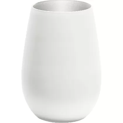 Elements Becher 465ml weiss/silber