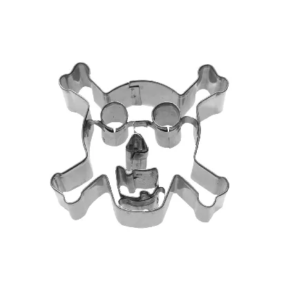Ausstechform Totenkopf 2D, 7cm