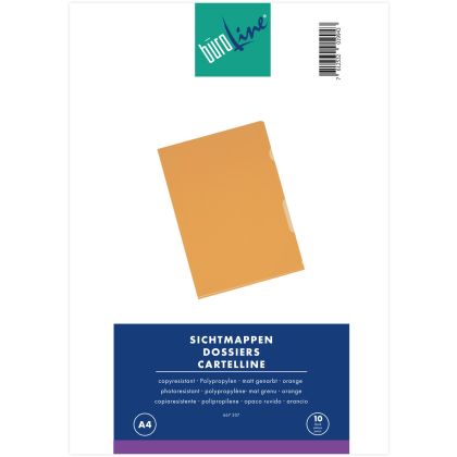 BÜROLINE  Sichtmappen PP              A4