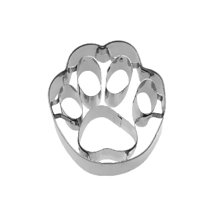 Ausstechform Hundepfote 2D, 6cm