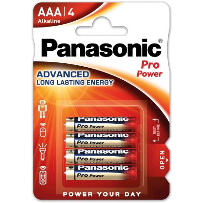 Batterie Panasonic AAA 4-er