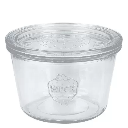 WECK Sturzglas 370ml RR100 mit Deckel