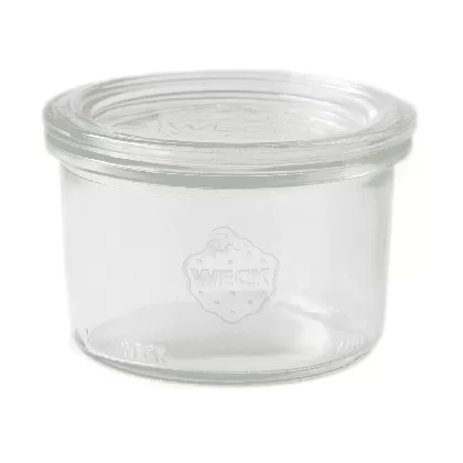 WECK Sturzglas 200ml RR80 mit Deckel