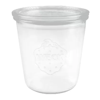 WECK Sturzglas hoch 290ml RR80 mit Deckel