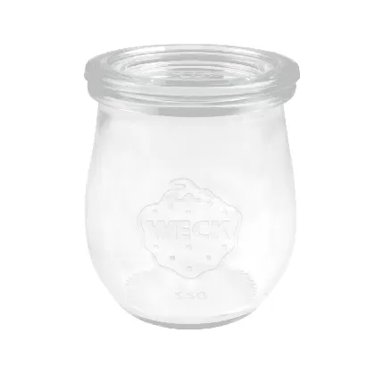 WECK Mini Tulpenglas 220ml RR60 mit Deckel