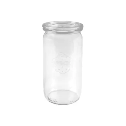 WECK Zylinderglas 1590ml RR100 mit Deckel