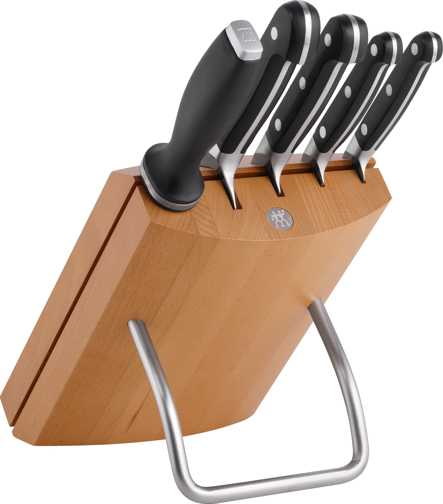 6tlg Pro Messerblock natur