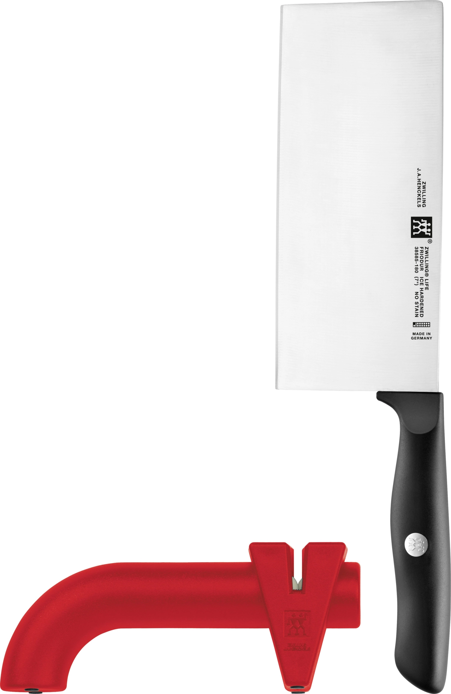 2tlg Messerset (Chin.Mes.+Schärf)