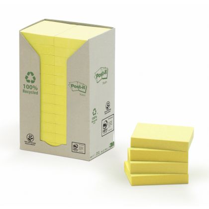 POST-IT   Haftnotizen Recycling  51x38mm