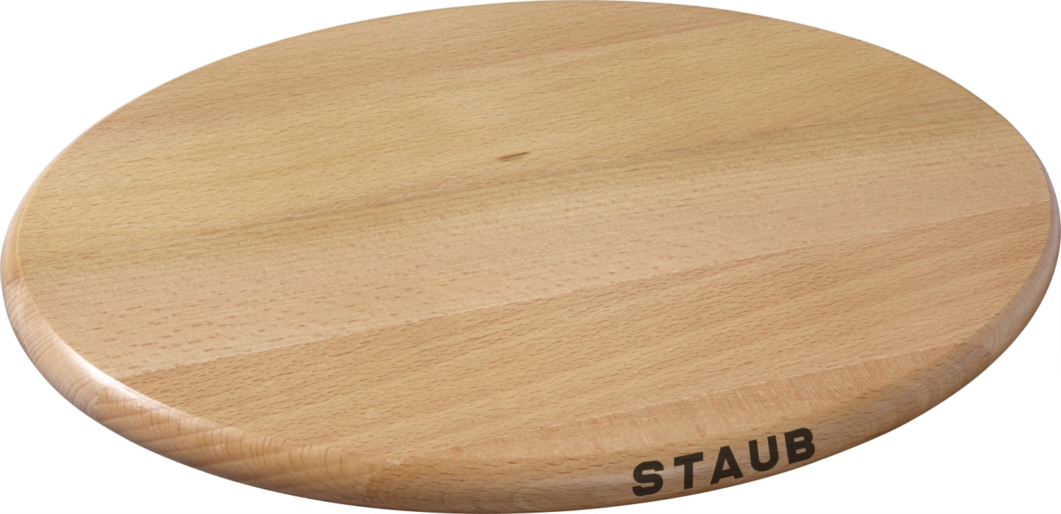Untersetzer magnetisch 29cm, oval, Buche