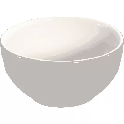 Keramik Schüssel, Kirschrot rund 1.2l D17cm