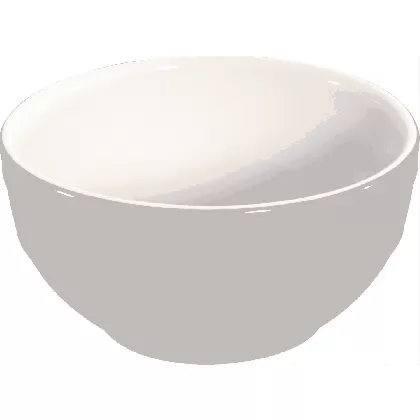 Keramik Schüssel, Kirschrot rund 0.4l D12cm