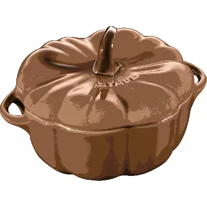 Cocotte 15cm, Kürbis, Zimt, Keramik 0.6l