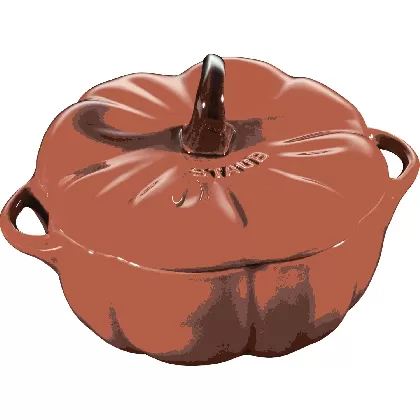 Cocotte 12cm, Kürbis, Zimt, Keramik 0.5l