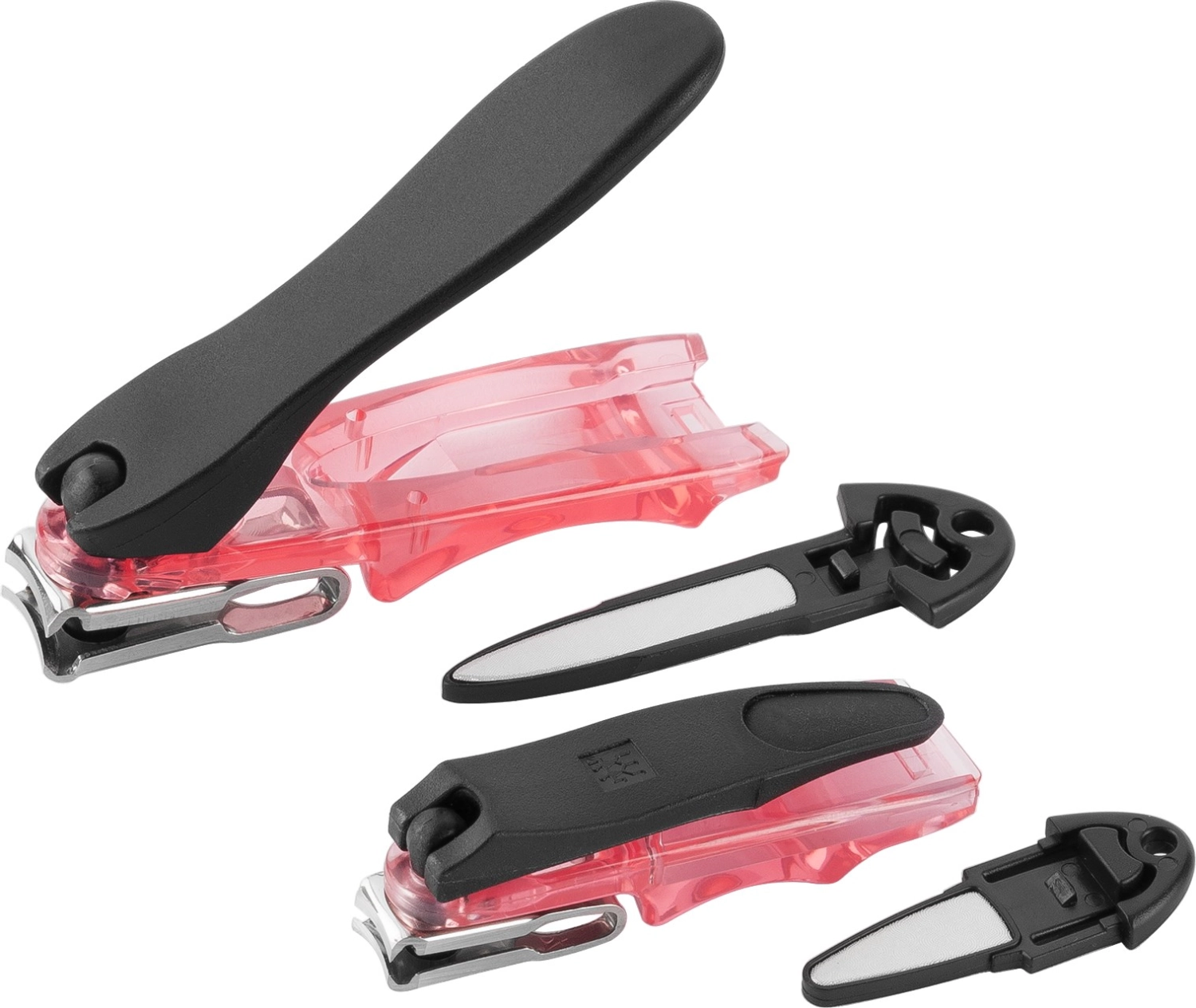 Nagelknipser Set 2-tlg., rot
