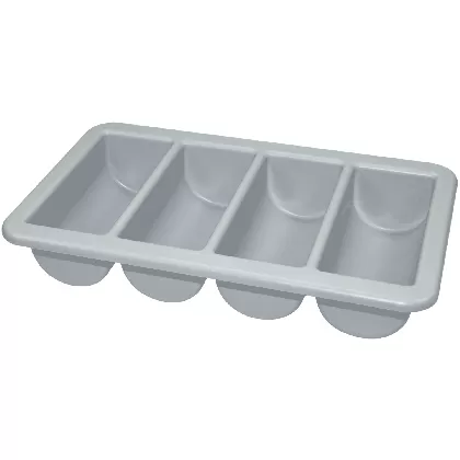 Besteckbox GN 1/1 H10cm grau