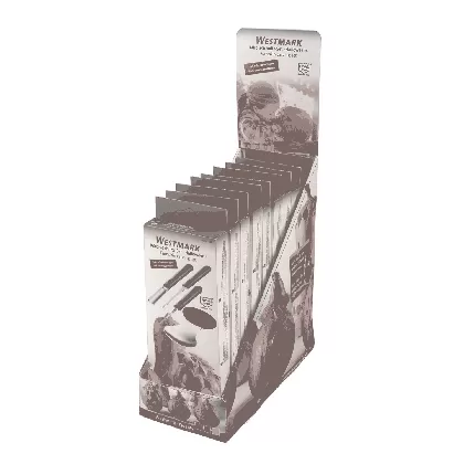 Display 9 Stk. mit 4-tlg. Kürbis Schnitz-Set., 22.5x9cm
