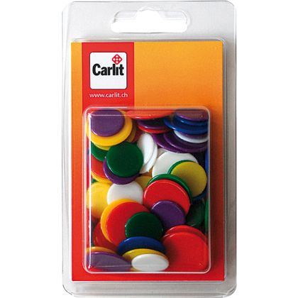 Spielchips Flöhe assortiert