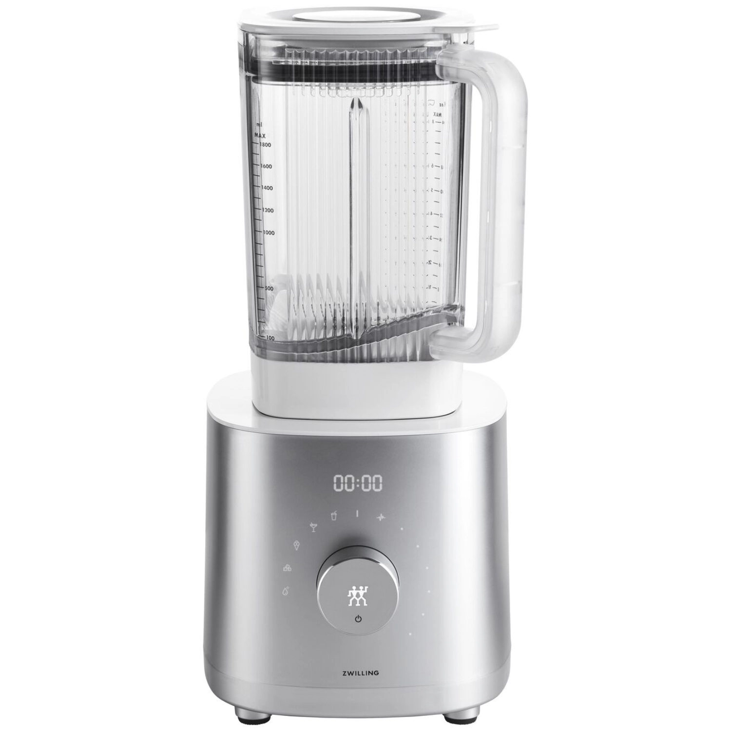 Enfinigy Hochleistungsstandmixer silber 1.8l