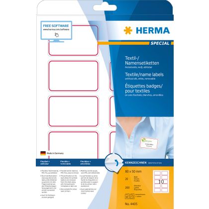 HERMA     Namensetiketten        80x50mm