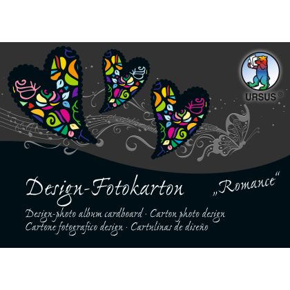 URSUS     Fotokarton-Block Romance    A6