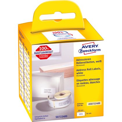 AVERY ZW. Adress-Etiketten       89x36mm