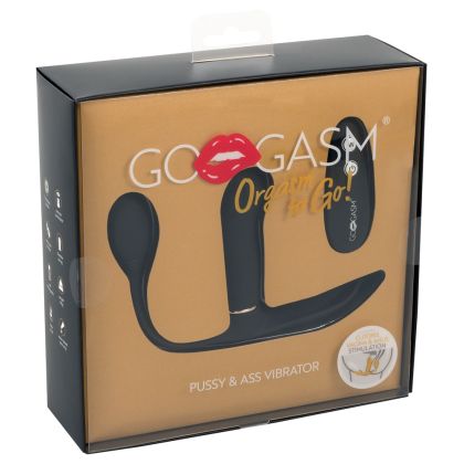 GoGasm Pussy & Ass Vibrator bl