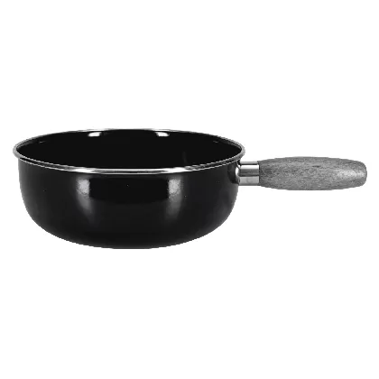 Käsefondue - Caquelon, Emaille "Classic",Ø 22 cm,schwarz