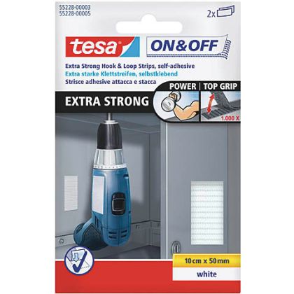 TESA      Klettstreifen On&Off    5x10cm