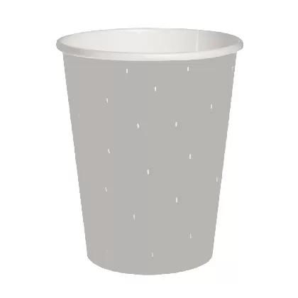 Pappbecher 8x Wassermelone 9.5x5.5x8cm - 0.25l