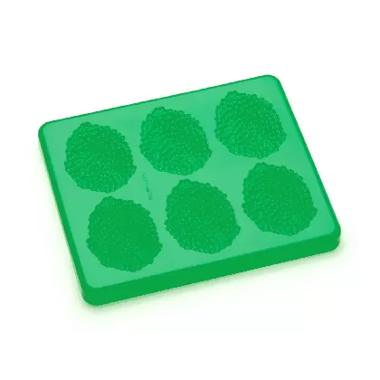Form für pürierte Speisen m.Deckel grün Erbsen 45 bis50g