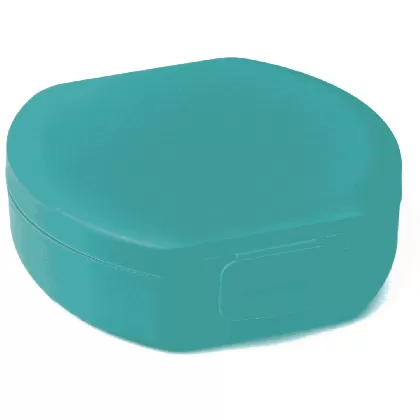 AMUSE BASIC Snackbox rund 112x110x40 DEEP SEA GREEN