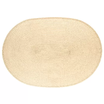 Tischset oval natur 45x31cm
