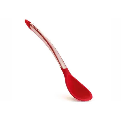 Kochlöffel 30.5cm Edelstahl/Kunststoff rot