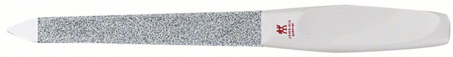 Twin Classic Nagelfeile Saphir, 160 mm Griff weiß
