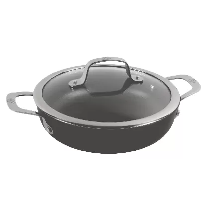 Alba Schmortopf mit Glasdeckel induktionstauglich D24cm