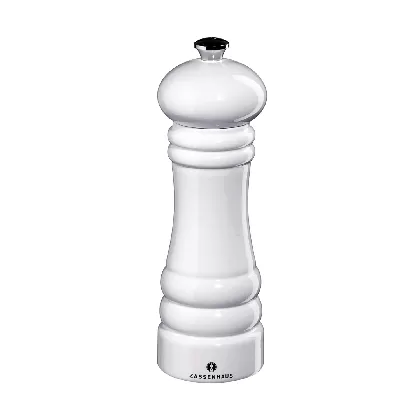 Salzmühle "Berlin" 18 cm weiß glänzend