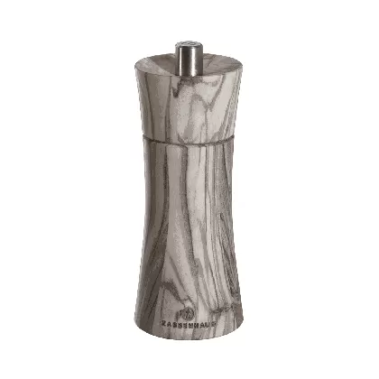 Salzmühle "Frankfurt" 14 cm Olivenholz