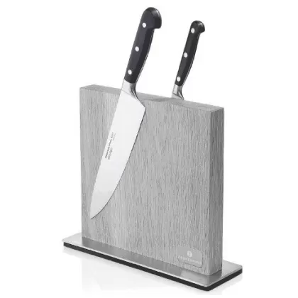 Magnet-Messerblock, Eiche 28 x 9 x 25,5 cm