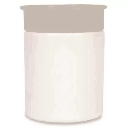 Choco Flaker weiss Keramik Edelstahl 210x117x78mm