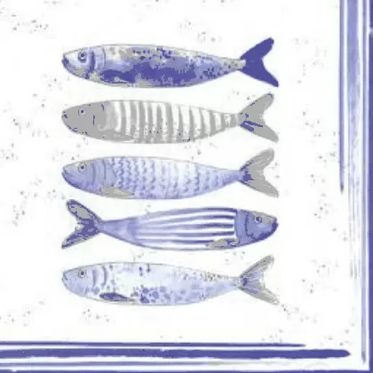 Bord de Mer Servietten 20 Stk., 33x33cm