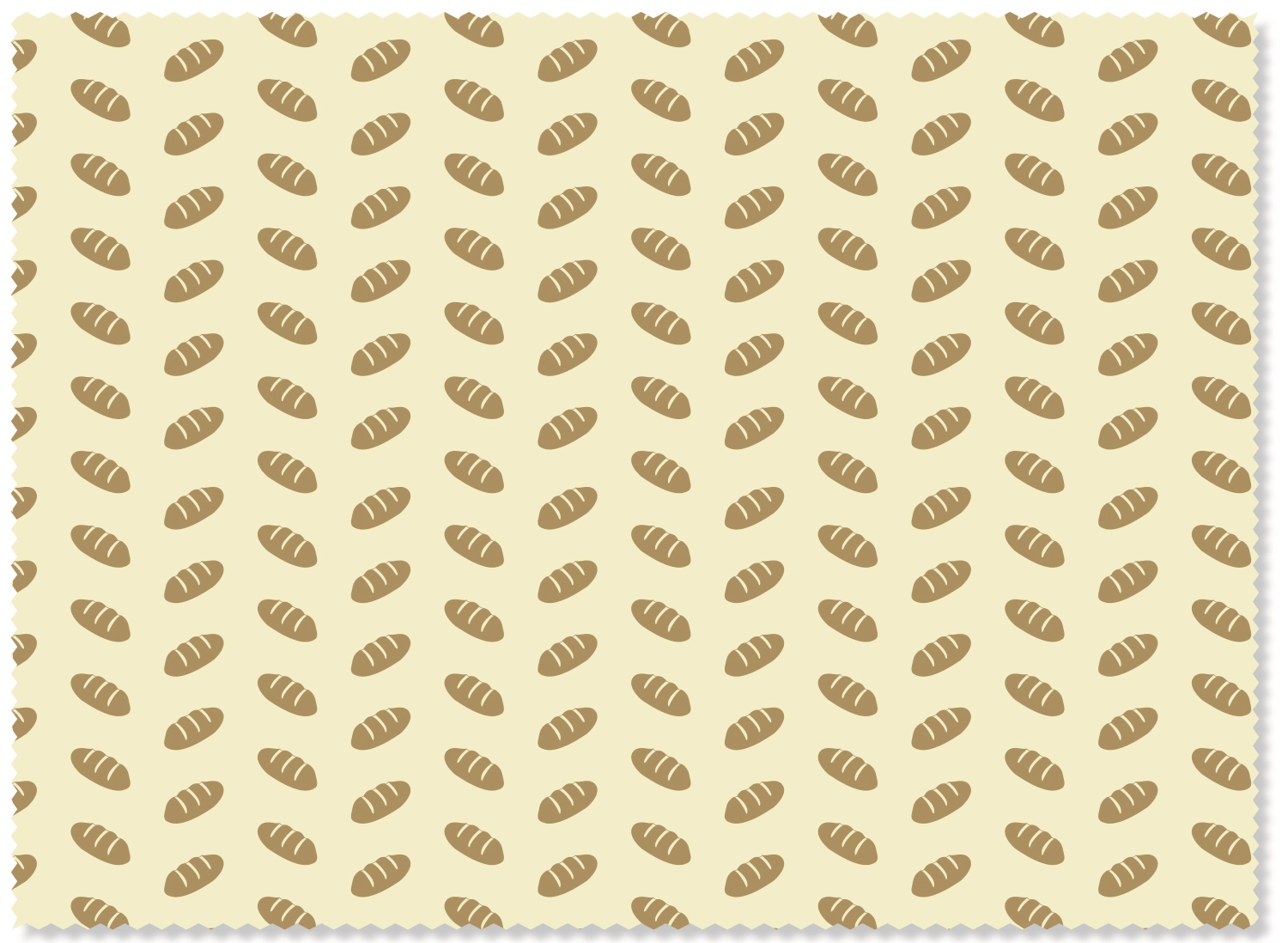 Bienenwachstuch Brot 43x58cm