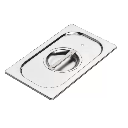 GN Deckel 1/4 Edelstahl mit Silikondichtung