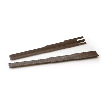 Walnuss Salatbesteck Pixel, 35 cm