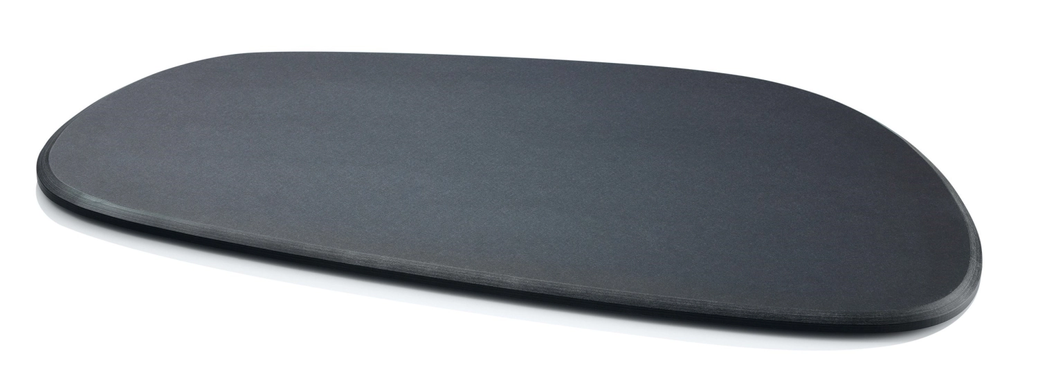 Duracore Servierbrett Pebble, schwarz, 36.2x19.7x0.9cm