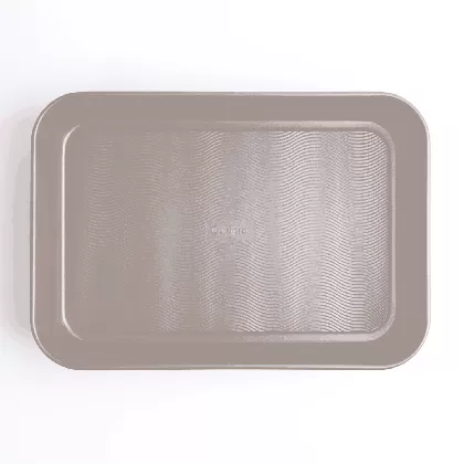 Bräter L 40x28x7.5cm, 0.8mm Edelstahl